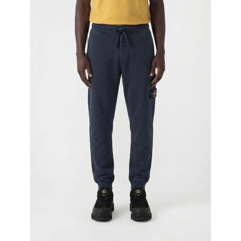 Stone Island Pants Men Blue
